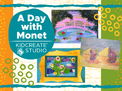 Kidcreate Studio - Brownsville. A Day With Monet (5-12 Years)