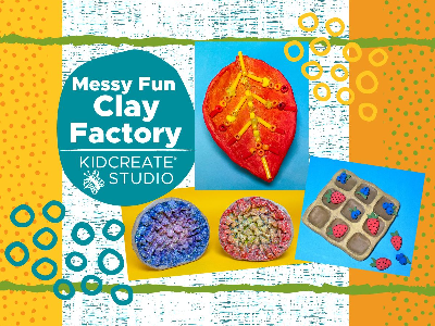 Messy Clay Fun Factory Summer Camp (4-9 years) 